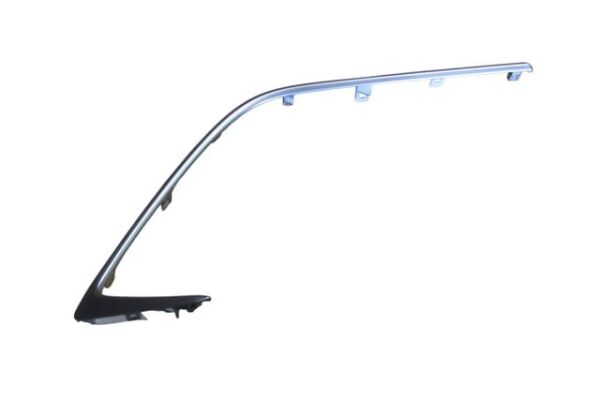 TOYOTA COROLLA- HB- 20/22; ÖN TAMPON PANJURU DIŞ ÇERÇEVE ÇITASI SAĞ GÜMÜŞ GRİ (TYG)