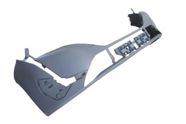 PEUGEOT 308- 22/24; ÖN TAMPON ASTARLI GRİ/SENSÖR DELİKSİZ/ÇEKİ DEMİR KAPAKLI/BRAKETLİ (TYG)