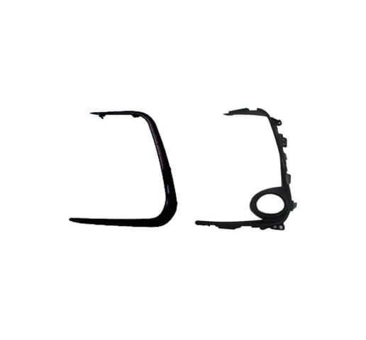 TOYOTA COROLLA- E210- 19/25; SİS LAMBA KAPAĞI SOL SİS DELİKLİ SİYAH İÇ DIŞ SET (2 PARÇA)