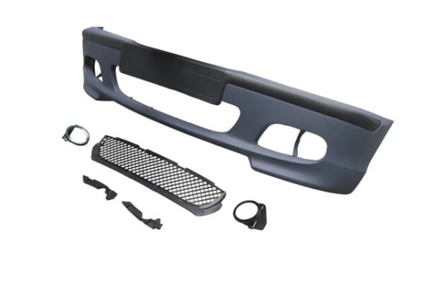 BMW 3 SERI- E46- SD- 98/05; ÖN TAMPON ASTARLI (SİS DELİKLİ/BANDLI/PANJURLU) (PLAKA PLASTİKLİ) M-TECH