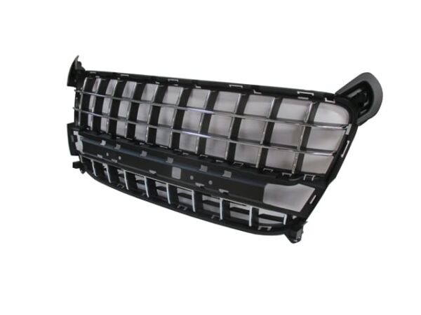 PEUGEOT 3008- 09/13; ÖN TAMPON PANJURU ÜST SİYAH/NİKELAJ ÇITALI (TYG)