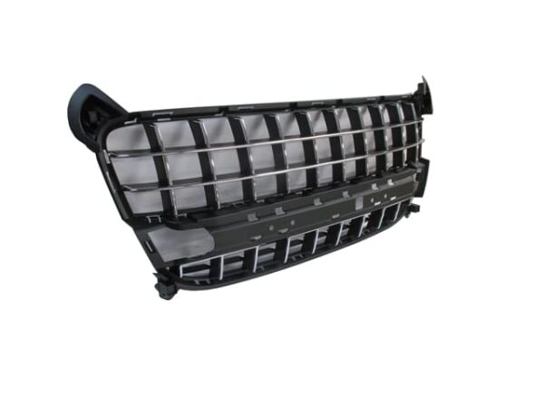 PEUGEOT 3008- 09/13; ÖN TAMPON PANJURU ÜST SİYAH/NİKELAJ ÇITALI (TYG)