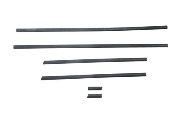 TOYOTA COROLLA- AE101- 93/98; ÖN/ARKA KAPI BANDI SET SİYAH YAPIŞKANLI (6 PARÇA)