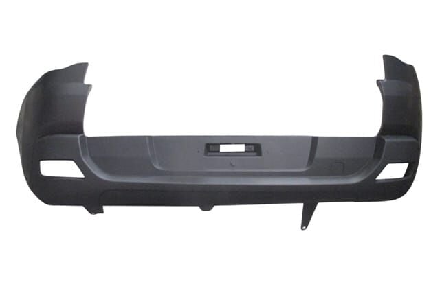 PEUGEOT 3008- 09/13; ARKA TAMPON SİYAH SENSÖR DELİKSİZ (TW)