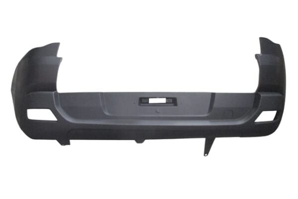 PEUGEOT 3008- 09/13; ARKA TAMPON SİYAH SENSÖR DELİKSİZ (TW)