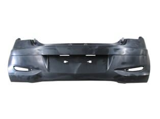 HYUNDAI I10- 11/12; ARKA TAMPON SİYAH (REFLEKTÖR DELİKLİ)