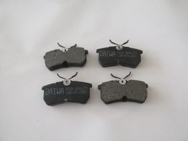 FORD FOCUS- SD/HB- 98/05; ARKA FREN BALATASI 1,4/1,6/1,8/2,0 (DİSK) (87,2X42,5X13) (BRAMAX)