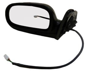 TOYOTA COROLLA- AE101- 93/98; KAPI AYNASI SOL ELEKTRİKLİ SİYAH 3FİŞLİ