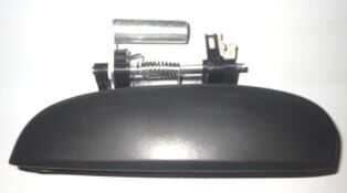 HYUNDAI I10- 08/11; ARKA KAPI DIŞ AÇMA KOLU SOL SİYAH (PÜTÜRLÜ TİP)