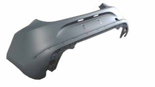 OPEL ASTRA- J- HB- 12/16; ARKA TAMPON GRİ (ASTARLI/BANT DELİKLİ/SENSÖR DELİKSİZ) (TYG)