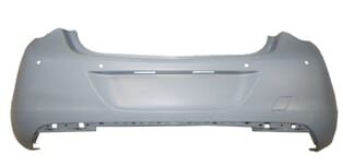 OPEL ASTRA- J- HB- 10/12; ARKA TAMPON GRİ (ASTARLI SENSÖR DELİKLİ/KARLIKSIZ) (TÜV) (TYG)