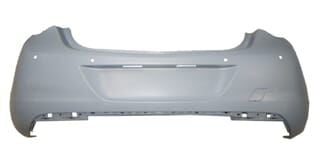 OPEL ASTRA- J- HB- 10/12; ARKA TAMPON GRİ (ASTARLI SENSÖR DELİKLİ/KARLIKSIZ) (TÜV) (TYG)