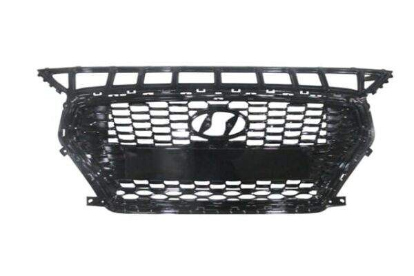 HYUNDAI I30- 17/18; ÖN PANJUR SİYAH NİKELAJ ÇERÇEVESİZ (TYG)