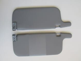 MITSUBISHI L200- PICK UP- 90/98; GÜNEŞLİK GRİ SAĞ/SOL SET 2 PARÇA