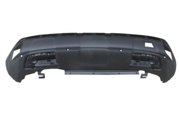 PEUGEOT 3008- 17/20; ARKA TAMPON SİYAH (SENSÖR DELİKLİ)