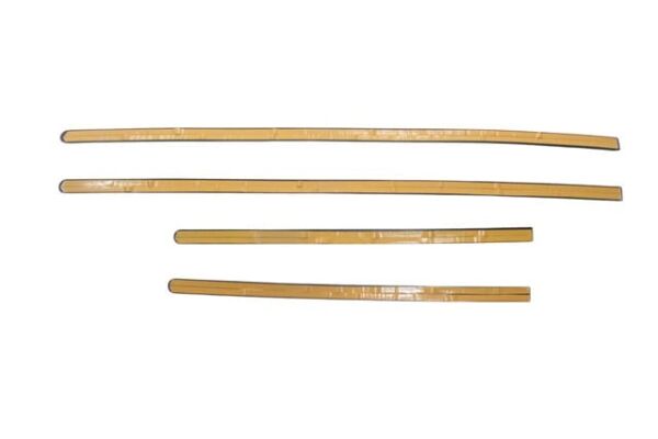 HYUNDAI ACCENT- 98/00; ÖN/ARKA KAPI BANDI SET SİYAH YAPIŞKANLI (4 PARÇA)