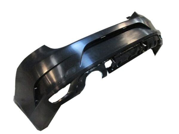 RENAULT MEGANE- 4- SD- 16/20; ARKA TAMPON SİYAH SENSÖR DELİKSİZ