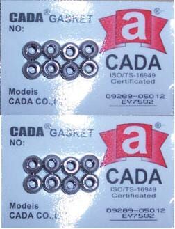 SUZUKI VITARA- 88/98; SUPAP LASTİĞİ SET 16 ADET (EV7502)(SK416) 1.6CC (CADA)