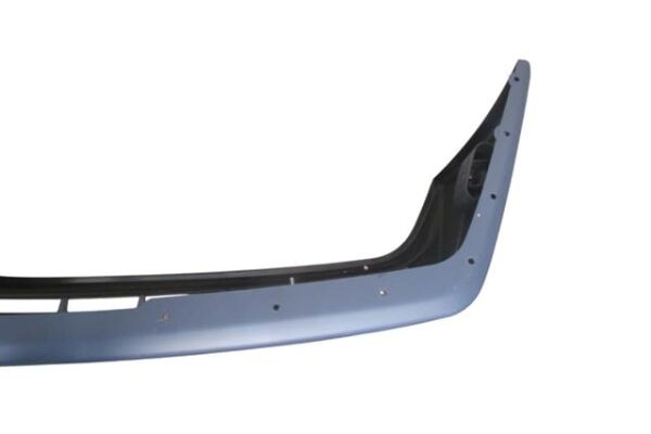 MERCEDES E CLASS- W124- 93/95; ÖN TAMPON GRİ (BANTSIZ/ÜST KISMI NİKELAJ DELİKLİ/ŞOK EMİCİLİ)