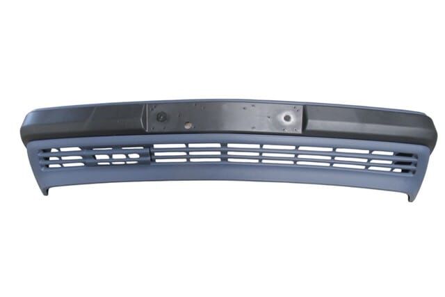 MERCEDES E CLASS- W124- 93/95; ÖN TAMPON ASTARLI(KENDİNDEN BANTLI)(ÜST KISMI NİKELAJ YERİ DELİKLİ)