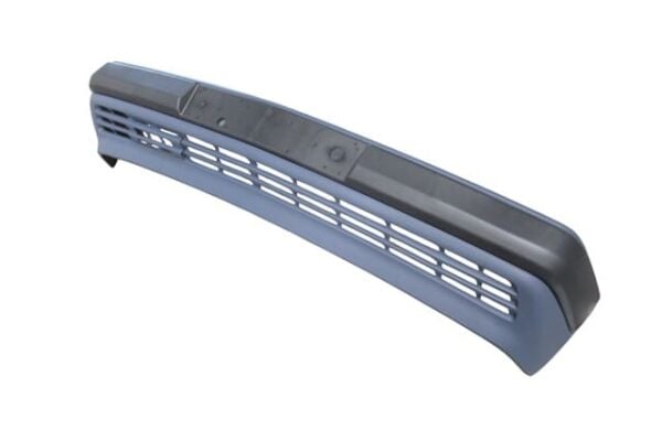 MERCEDES E CLASS- W124- 93/95; ÖN TAMPON ASTARLI(KENDİNDEN BANTLI)(ÜST KISMI NİKELAJ YERİ DELİKLİ)