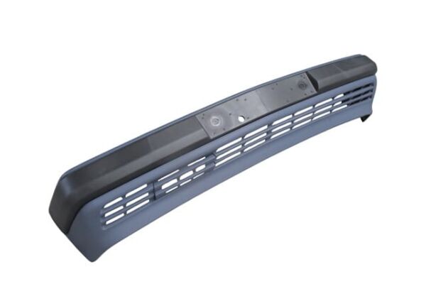 MERCEDES E CLASS- W124- 93/95; ÖN TAMPON ASTARLI(KENDİNDEN BANTLI)(ÜST KISMI NİKELAJ YERİ DELİKLİ)