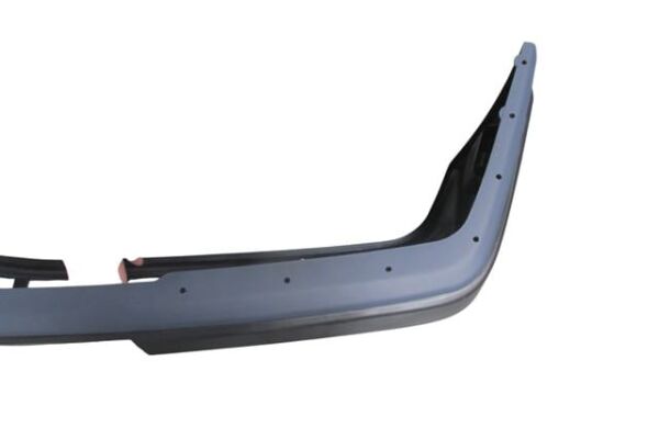 MERCEDES E CLASS- W124- 93/95; ÖN TAMPON ASTARLI(KENDİNDEN BANTLI)(ÜST KISMI NİKELAJ YERİ DELİKLİ)