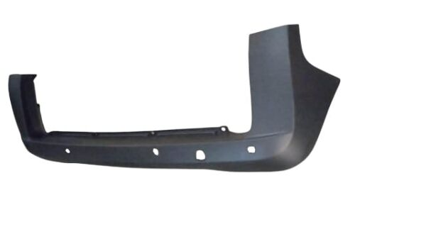 PEUGEOT BIPPER- 08/17; ARKA TAMPON SİYAH (BAGAJ KAPAĞI YUKARIYA AÇILAN TEK KAPI)SENSÖR DELİKLİ