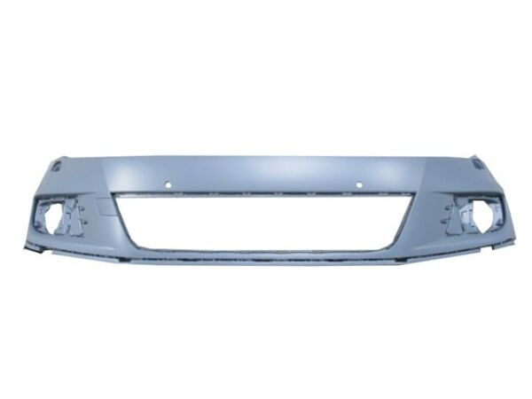 VOLKSWAGEN TIGUAN- 12/15; ÖN TAMPON GRİ ASTARL(SİS/PANJUR/SENSÖR/FAR YIKAMA DELİKLİ/ÇEKİ KAPAKLI)TYG