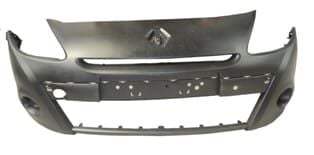 RENAULT CLIO- 3- HB- 09/12; ÖN TAMPON SİYAH (SİS/PANJUR DELİKLİ (İÇ BAĞLANTI BRAKETSİZ) TYG)