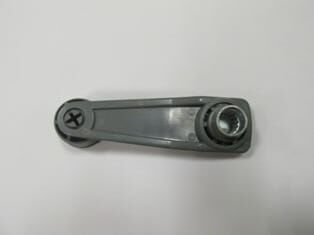 MITSUBISHI CANTER- FE444- 90/97; CAM AÇMA KOLU GRİ KARE TİP (FREZESİ DEMİRLİ) (HUSHAN)