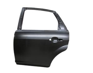 FORD FOCUS- SD/HB- 05/07; ARKA KAPI KOMPLE SOL SİYAH BAND DELİKSİZ (İCELİ/ÇEKOMASTİKLİ) (BFN)