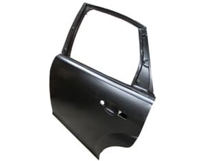 FORD FOCUS- SD/HB- 05/07; ARKA KAPI KOMPLE SOL SİYAH BAND DELİKSİZ (İCELİ/ÇEKOMASTİKLİ) (BFN)