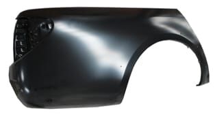 MITSUBISHI L200- PICK UP- 06/09; ARKA ÇAMURLUK SAĞ ÇİFT KABİN (DODİK DELİKLİ) SİYAH (ORİJİNAL)