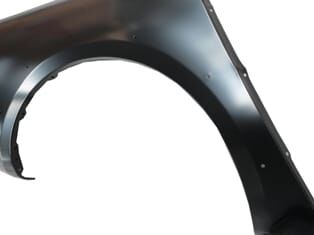 MITSUBISHI L200- PICK UP- 06/09; ARKA ÇAMURLUK SAĞ ÇİFT KABİN (DODİK DELİKLİ) SİYAH (ORİJİNAL)