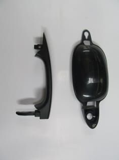 BMW 5 SERI- E60- 04/10; ÖN KAPI DIŞ AÇMA KOLU SOL SİYAH (HUSHAN)