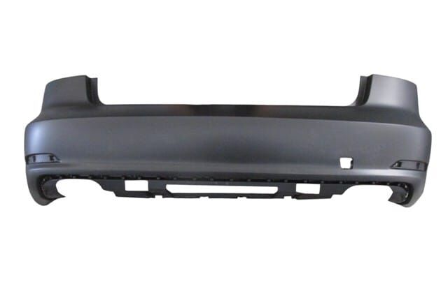 AUDI A3- SD- 12/16; ARKA TAMPON SİYAH SENSÖR DELİKSİZ (TYG)