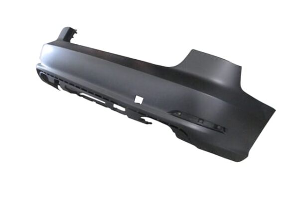 AUDI A3- SD- 12/16; ARKA TAMPON SİYAH SENSÖR DELİKSİZ (TYG)