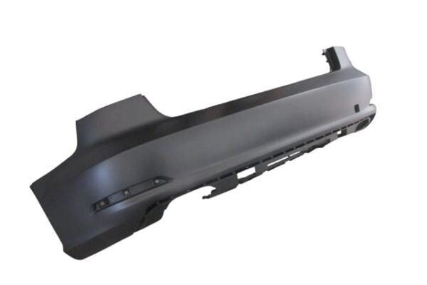 AUDI A3- SD- 12/16; ARKA TAMPON SİYAH SENSÖR DELİKSİZ (TYG)