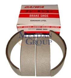 MITSUBISHI CANTER- FE444- 90/97; ÖN/ARKA FREN BALATASI (YAPRAK BALATA) 4ADET 1SET(PERÇİNSİZ)