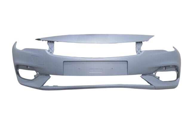 OPEL ASTRA- K- HB- 20/21; ÖN TAMPON ASTARLI GRİ SENSÖR DELİKSİZ (ÇEKİ DEMİRİ KAPAKLI) (TYG)