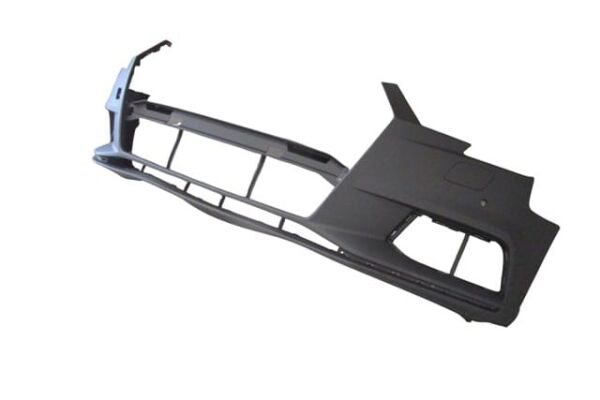 AUDI A3- SD- 16/20; ÖN TAMPON SİYAH (SENSÖR/FAR YIKAMA DELİKLİ) (TYG)