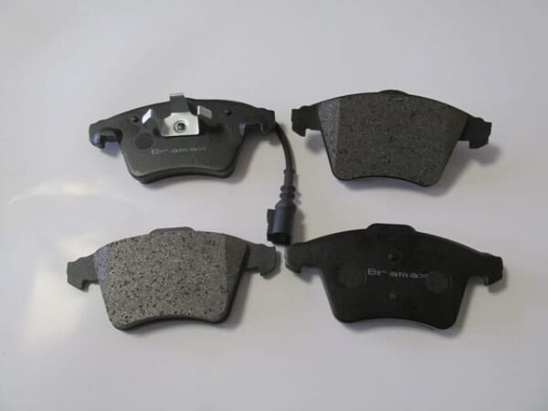 VOLKSWAGEN TRANSPORTER- T5- 04/09; ÖN FREN BALATASI (1KABLOLU)DİSK)155X73,3X17/156,3X75,1X16,5)B