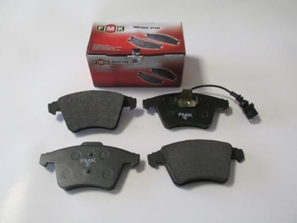 VOLKSWAGEN TRANSPORTER- T5- 04/09; ÖN FREN BALATASI (1KABLOLU)DİSK)155X73,3X17/156,3X75,1X16,5)(