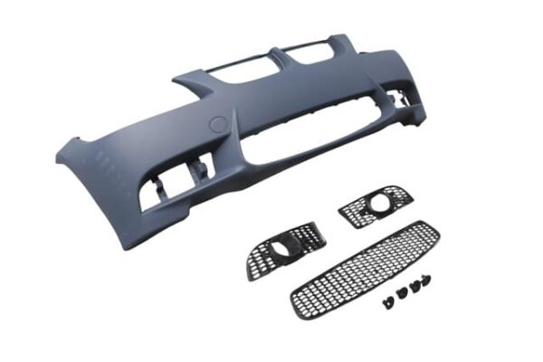 BMW 3 SERI- E90- 05/09; ÖN TAMPON ASTARLI(SİS D.Lİ KAPAK/IZGRALI/SEN.YUVALI/ÇEK.KAPAKLI)M3-STYLE/LCI