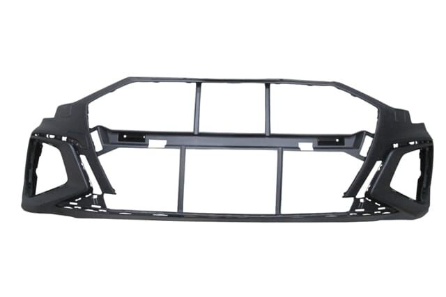 AUDI A3- SD/SB- 21/25; ÖN TAMPON ASTARLI SİYAH FAR YIKAMA KAPAKLI/SENSÖR DELİKSİZ (S LINE)(TYG)