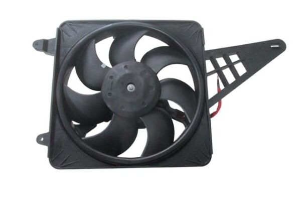 FIAT ŞAHİN/DOĞAN/KARTAL- 88/02; RADYATÖR FAN DAVLUMBAZI KOMPLE (KABLOLU) (7 KANAT) (MOTORLU)
