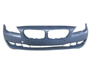 BMW 5 SERI- F10- 10/13; ÖN TAMPON (SENSÖR VE FAR YIKAMA DELİKLİ) (TYG)
