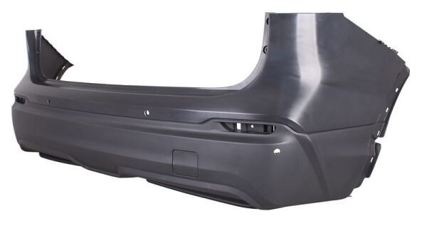 NISSAN QASHQAI- J11- 17/21; ARKA TAMPON SİYAH (SENSÖR DELİKLİ)(VISIA/TEKNA/SKYPACK)(TYG)