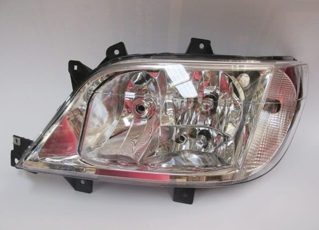 MERCEDES SPRINTER- 03/07; FAR LAMBASI SOL ELEKTRİKLİ/SİSLİ/ŞEFFAF CAM (AYFAR) (E MARKLI)